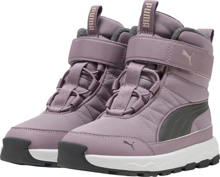 Buty dla dzieci Puma Evolve Boot AC PS fioletowe 392645 09