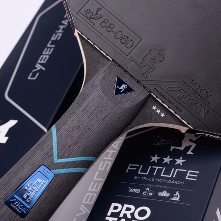 Rakieta do tenisa stołowego ping pong Stiga Cybershapre Future ***