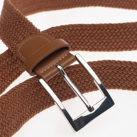 Pasek Saddler fiery red/white/french blue rozmiar l/xl