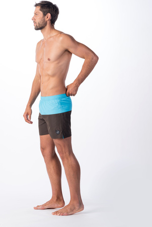 Męskie Szorty Kaden Ii black ink/blue atol rozmiar L