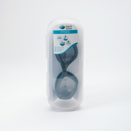 Okularki pływackie Aquawave Helm zielono-czarno-białe