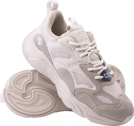 Buty damskie sneakersy Iguana Fiogios W cream rozmiar 41