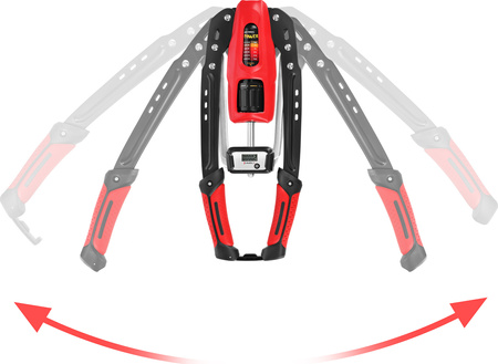 F1020 PRO HYDRAULICZNY ŚCISKACZ DO ĆWICZEŃ Z LICZNIKIEM HMS