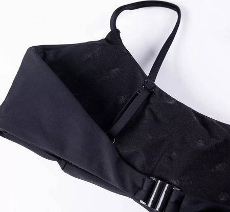 Damska góra stroju kąpielowego Aquawave Norte Top Wmns czarny rozmiar XL