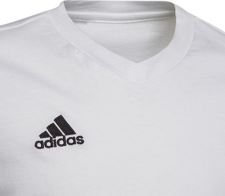 Koszulka dla dzieci adidas Entrada 22 Tee biała HC0447