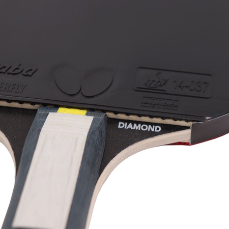 Rakietka do tenisa stołowego ping ponga Butterfly Ovtcharov Diamond 85232/85197