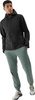 Kurtka przejściowa softshell z kapturem męska 4F M224 czarna 4FWSS24TSOFM224 20S