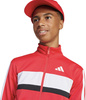 Dres dla dzieci adidas Seasonal Essentials Tiberio 3-Stripes Tricot czerwono-czarny JI6214