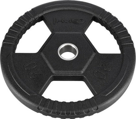 Talerz olimpijski żeliwny HMS TOH20 czarny 20 kg