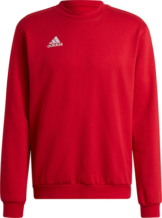 Bluza męska adidas Entrada 22 Sweat Top czerwona HB0577