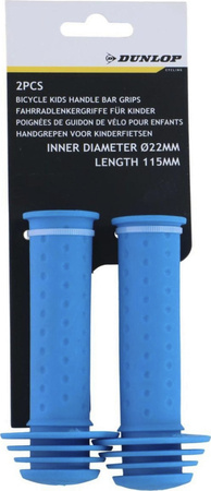 Chwyty rowerowe gripy rączki do kierownicy antypoślizgowe 115mm Dunlop 70896