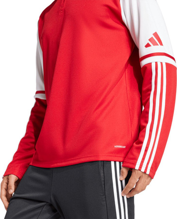 Bluza męska adidas Squadra 25 Training Top czerwono-biała JD2984