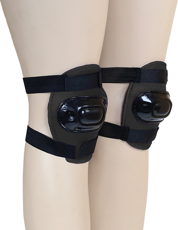 Zestaw ochraniaczy kolana łokcie nadgarstki na rolki, hulajnogę, deskorolkę Nils Extreme H108 rozmiar M czarne