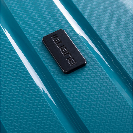 Walizka podróżna na kółkach twarda Iguana Paris 35 sea green 35 litrów