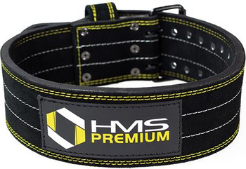 Pas kulturystyczny do ćwiczeń siłowych HMS PA3558 czarny rozmiar XXL