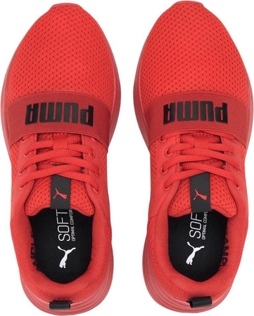 Buty dziecięce Puma Wired Run Jr czerwone 374214 05