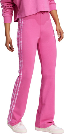 Legginsy damskie adidas Essentials 3-Stripes Print Cotton różowe JG6238