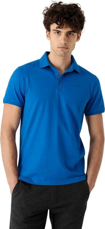 Koszulka polo męska 4F niebieska NOSH4 TSM355 33S