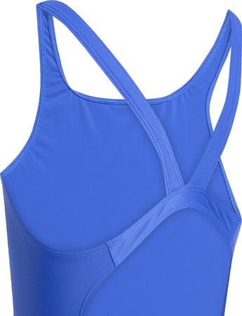Kostium kąpielowy dla dziewczynki V-back Swimsuit ESS niebieski JM8222
