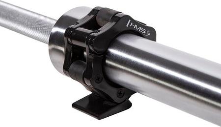 Gryf olimpijski z zaciskami GO900 220 CM HMS premium lock jaw black