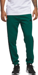 Spodnie męskie adidas Essentials 3-Stripes Fleece zielone JD1860