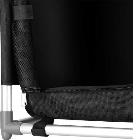 Szafka turystyczna kempingowa Nils Camp NC3031 składana czarna 67x43x34cm