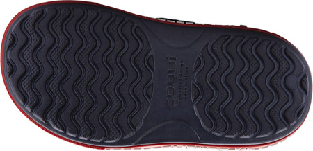 Sandały dla dzieci Coqui Yogi granatowo-czerwone 8861-407-2109A