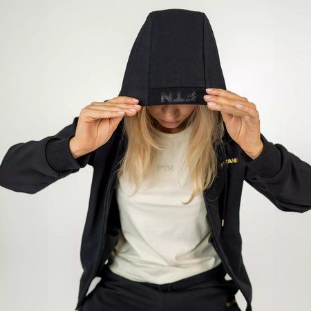 Damska bluza z kapturem bawełniana Fitanu Fari W rozmiar M