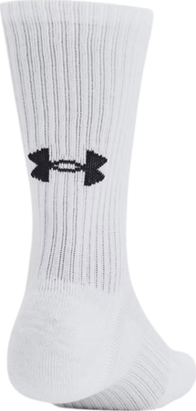 Skarpety Under Armour TC 3pak Crew białe 1386311 100
