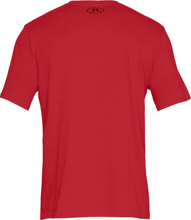 Koszulka męska Under Armour Sportstyle Left Chest SS czerwona 1326799 600