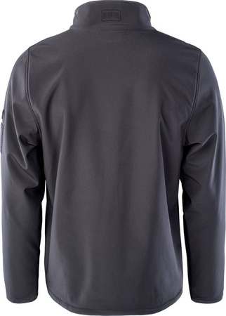 Męska kurtka softshell turystyczna oddychająca Magnum Deer szary rozmiar XL