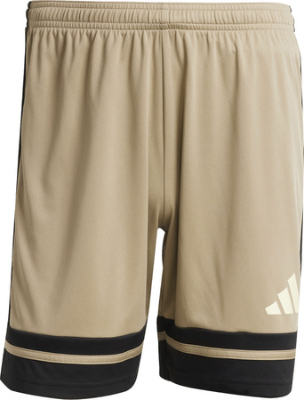 Spodenki męskie adidas Squadra 25 beżowo-czarne JP3403