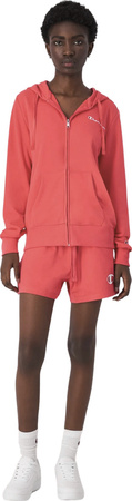 Bluza damska Champion Full Zip Hoodie Sweatshirt różowa 118099 PS203