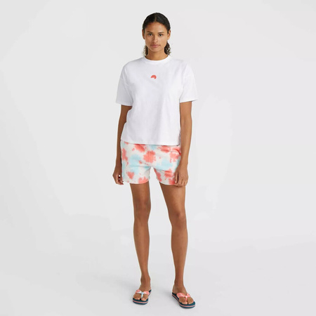 Damska koszulka z krótkim rękawem O'neill WOW T-SHIRT snow white rozmiar S