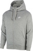 Bluza męska Nike Club Hoodie FZ BB szara BV2645 063