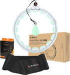 Zestaw hula hop z piłką grawitacyjną i licznikiem HMS hhw06 pas wyszczuplający br163