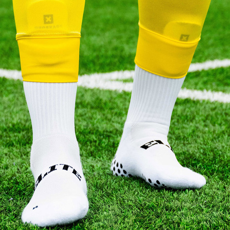 Opaski silikonowe do ochraniaczy piłkarskich Proskary żółte