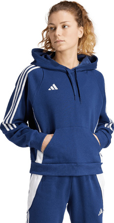 Bluza damska adidas Tiro 24 Hooded granatowa IR7507