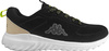 Buty męskie Kappa Jona czarno-zielone 243309 1135
