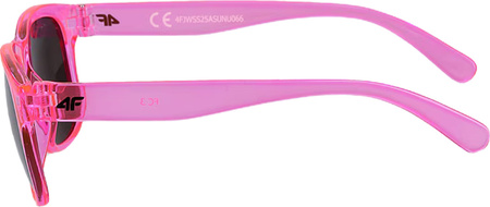 Okulary przeciwsłoneczne dla dzieci 4F U066 różowy neon 4FJWSS25ASUNU066 54N