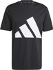 Koszulka męska adidas Essentials Big Logo Single Jersey Tee czarna JE8945