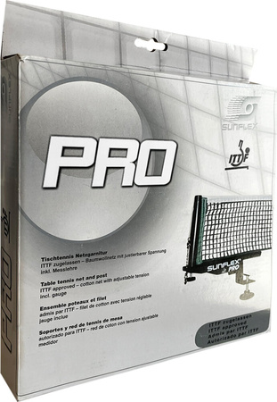 Uchwyt do tenisa stołowego ping ponga z siatką Sunflex Pro 20270