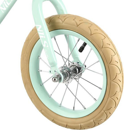 Rowerek biegowy dziecięcy Nils Fun RB031 miętowy