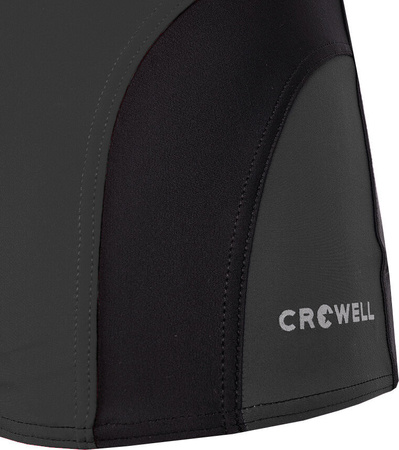 Spodenki kąpielowe kąpielówki męskie Crowell Sykes kol.04 czarno-szare