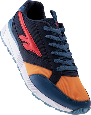 Męskie buty Hi-tec Hangri granatowo-niebiesko-żółto-czerwone rozmiar 46