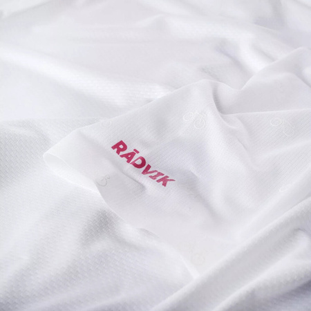 Damska koszulka rowerowa Radvik Echo LDS biało-granatowa rozmiar XS