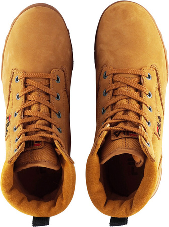 Buty damskie Fila Grunge II mid brązowe FFW0217 23015