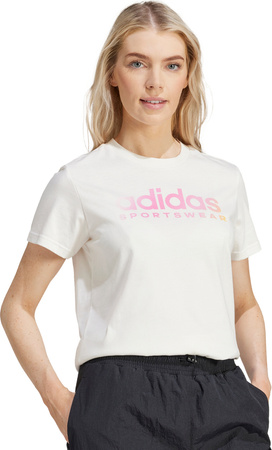 Koszulka damska adidas The Soft Side Linear biała IR5890