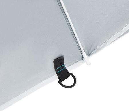 Parasol plażowy xl 220 cm Nils nc7822 turkusowy