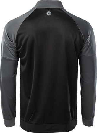 Męska bluza Hi-tec Delian czarno-szara rozmiar XXL